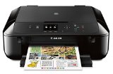 Canon MG5720 Wireless All-In-One Printer with Scanner and Copier Mobile and Tablet Printing with AirprintTMcompatible Black