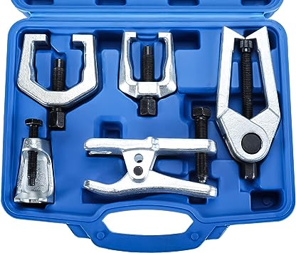 FreeTec 6pc Front End Service Tool Kit Ball Joint Separator Pitman Arm Tie Rod Puller