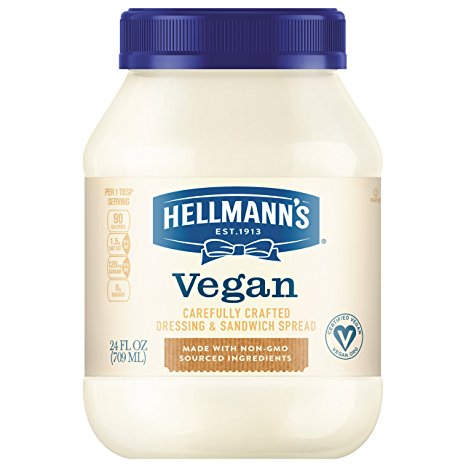 Hellmann's Vegan Dressing and Sandwich Spread, Carefully Crafted 24 oz