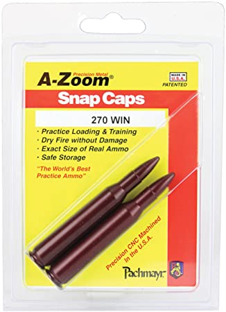 A-Zoom 270 Win Precision Snap Caps (2 Pack)