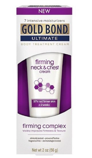 Gold Bond Ultimate Firming Neck & Chest Cream, 2 Oz (2 Pack)