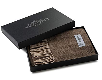 Veronz Super Soft Luxurious Classic Cashmere Feel Winter Scarf With Gift Box