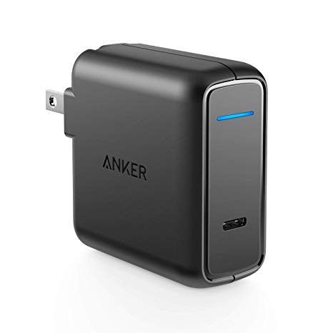 Anker USB Type C Wall Charger, 30W with Power Delivery, PowerPort Speed PD 30 for MacBook Pro/Air 2018, iPhone XS/Max/XR/X/8/7/Plus, S10/S9, LG, Nexus, Pixel C/3/2/XL, MateBook and more (Renewed)