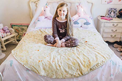 Comfort Food Creations Burrito Wrap Novelty Blanket - Perfectly Round Tortilla Throw (5' Diameter)
