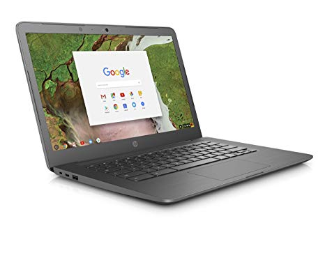 HP Chromebook 14-ca000na 14-Inch Laptop - (Grey) (Intel Celeron Dual Core, 4 GB RAM, 32 GB eMMC, 100 GB Google Drive Storage For 2 Years, Intel HD Graphics 500, Chrome OS)