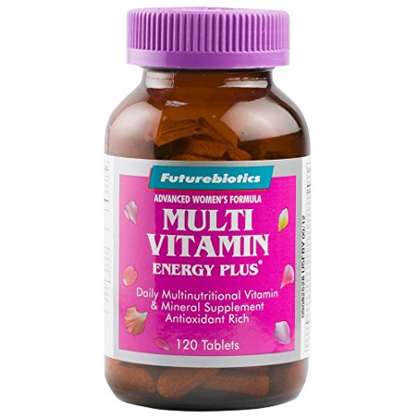 Futurebiotics Multi Vitamin Energy Plus for Women,120 Tablets