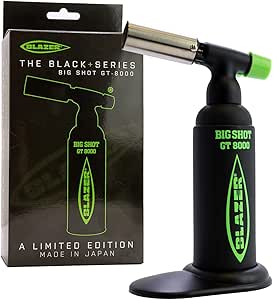 Blazer GT8000 Big Shot Butane Torch Black, (GT-8000)