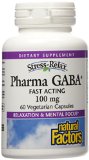 Natural Factors - Stress-Relax Pharma GABA 100mg - 60 Vegetarian Capsules