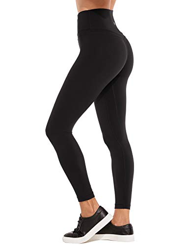 CRZ YOGA Women's Naked Feeling High-Rise Tight Yoga Pants Workout Leggings 19"/25"