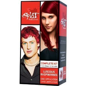 Splat Rebellious Colors Hair Coloring Kit - Luscious Raspberries (Pack of 3)