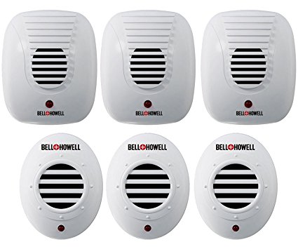 Bell   Howell Ultrasonic Pest Repeller (6 Pack)