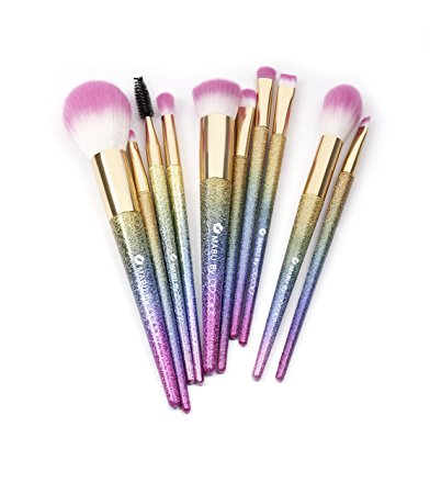 MABU By DOCOLOR 10Pcs Makeup Brushes Fantasy Set