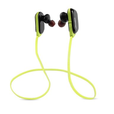 Bluetooth Earphone Archeer Wireless Stereo Headphone with Built-in MIC Sweatproof In-ear Earbuds for hands free calling Compatible with iPhone6s Samsung Galaxy s6 edge BlackampGreen