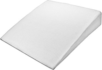 PharMeDoc Bed Wedge Pillow w/ Washable Case – Premium Therapeutic Support for Sleeping, Back & Leg Pain – Layered Memory Foam – Promotes Spinal & Digestive Support (33 - 30.5 - 7.5)