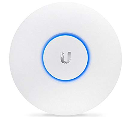 Ubiquiti UniFi UAP-AC-PRO, 3dBi, 22dBm, 450Mbps, 3x3 @ 2. 4GHz & 3dBi, 22dBm, 1300Mbps, 3x3 @ 5GHz, 2xGigabit, 122m