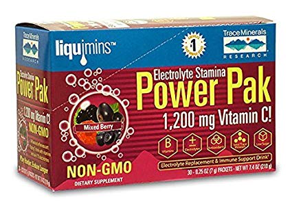 Trace Minerals Research ESPP18 - Electrolyte Stamina Power Pack, 0.6 lb (Mixed Berry)