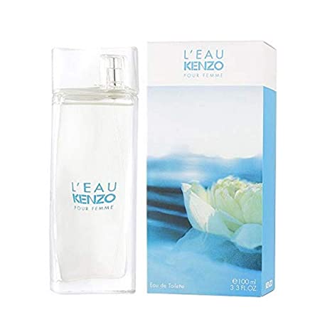 L'eau Par Kenzo by Kenzo, 3.3 oz Eau De Toieltte Spray for women. Leau ( Package May Vary)