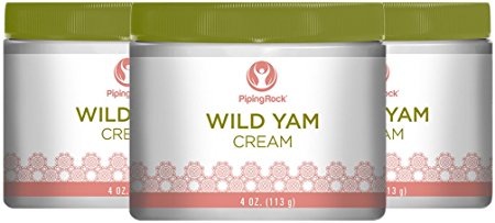 Wild Yam Cream 3 x 4 oz Cream