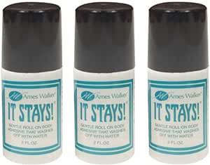 AW It Stays! Body Adhesive (3 Pack) 2 oz 2 oz. AW IT STAYS! (3 BOTTLES)