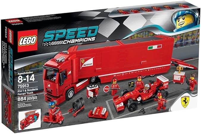 Lego Speed Champions - F14 T and Scuderia Ferrari Truck 75913