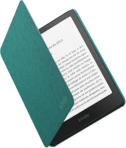 Nueva funda Amazon Kindle Paperwhite y Amazon Kindle Colorsoft Signature Edition | Funda protectora ligera, plegable y resistente al agua | Tela