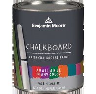 1 Quart, Benjamin Moore Chalkboard Paint(308)