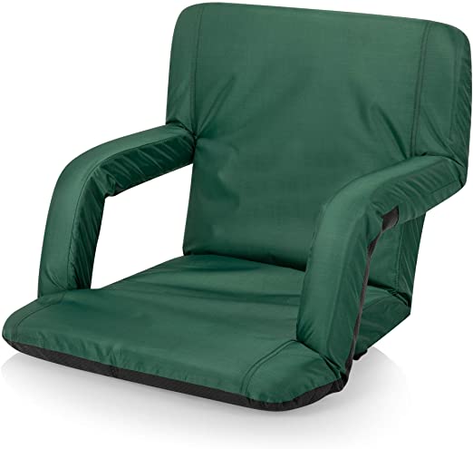 ONIVA - a Picnic Time Brand - Ventura Reclining Stadium Seat for Bleachers with Back Support