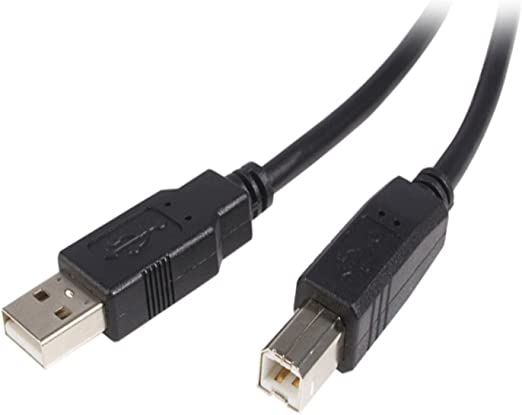 StarTech.com 3m USB 2.0 A to B Cable - M/M - 5m USB printer Cable - 5m USB printer cord - 5m USB 2.0 a to b Cable (USB2HAB3M)