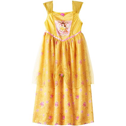 Disney Princess Belle Girls Fantasy Nightgown Beauty and the Beast