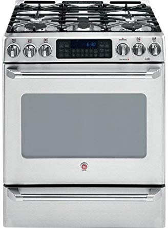 GE Cafe : CGS980SEMSS 30 Free Standing Gas Range with 5 Sealed Burners