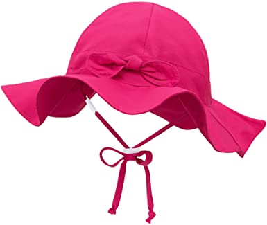 SimpliKids UPF 50  UV Ray Sun Protection Wide Brim Baby Sun Hat