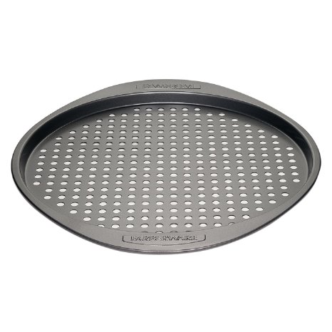 Farberware Nonstick Bakeware 13-Inch Round Pizza Crisper Gray