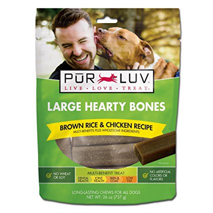 Pur Luv Healthy Support 26-Ounce Hearty Chew Bones