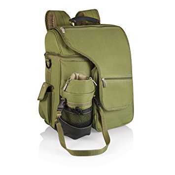 Picnic Time Turismo Insulated Backpack Cooler, Olive