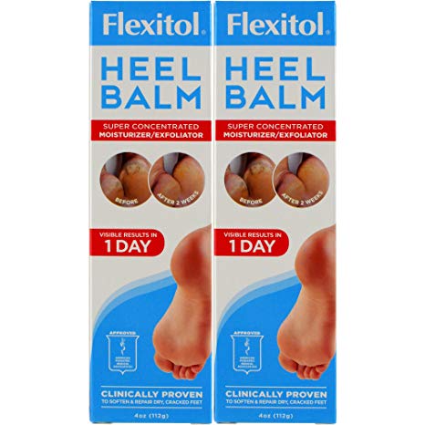 Flexitol Heel Balm Tub Rich Moisturizing & Exfoliating Foot Cream
