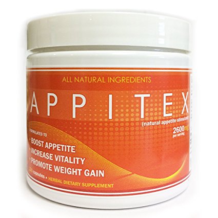 Appitex Weight Gain Pills for Men & Women Appetite Stimulant | Natural Orexigenic Supplement