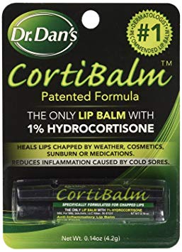 Dr. Dans CortiBalm Lip Balm | Patented Formula | 0.14 Ounces | 1-Pack