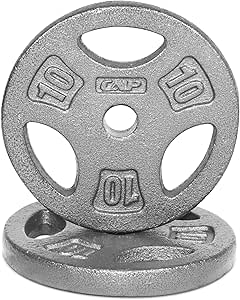 CAP Barbell Standard 1-Inch Grip Weight Plates