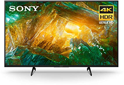 Sony XBR43X800H X800H 43 Inch TV: 4K Ultra HD Smart LED TV with HDR and Alexa Compatibility - 2020 Model