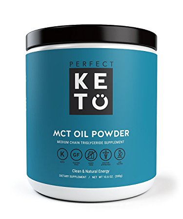 Perfect Keto MCT Oil Powder - Medium Chain Triglyceride Powder For Ketosis and Ketogenic Diets