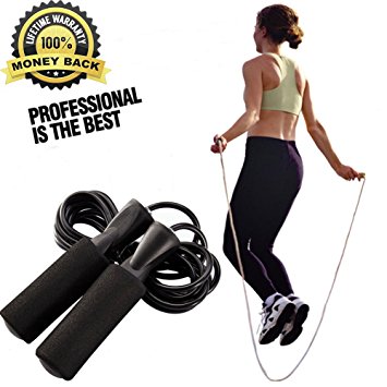 Jump Rope Fitness Adjustable Rope for Fitness Crossfit Double Unders