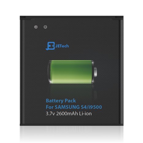 Galaxy S4 Battery JETech 2600mAh Samsung Galaxy S4 Replacement Battery