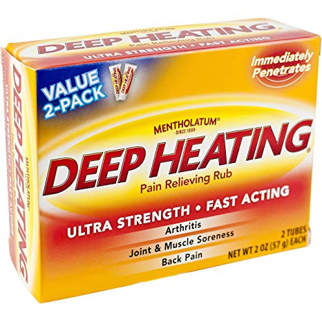 Mentholatum Deep Heating Rub-4oz