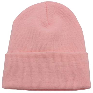 Top Level Beanie Men Women - Unisex Cuffed Plain Skull Knit Hat Cap