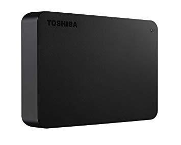 Toshiba Canvio Basics 4TB Portable External Hard Drive USB 3.0, Black (HDTB440XK3CA)