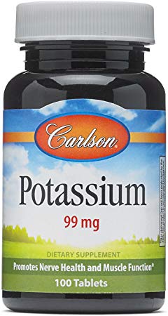Potassium 99mg Carlson Laboratories 100 Tabs
