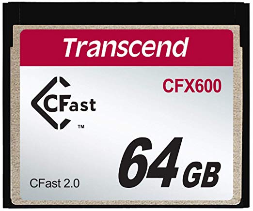 64GB, CFAST2.0, SATA3, MLC