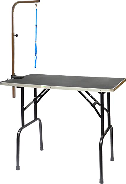 Go Pet Club GT-102 36-Inch Pet Dog Grooming Table with Arm