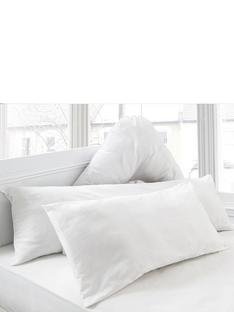 Love2Sleep HOTEL QUALITY BIG AND BOUNCY SUPERKING SIZE VALUE PACK OF 4 PILLOWS : 19" X 36" GREAT VALUE AND SUPPORT ( 50 X 90 CM APPROX )