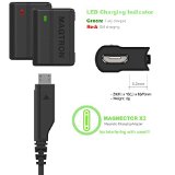 MagNector Magnetic Charging Adapter for Micro USB Cable for or Z3 and Z3 Compact and Tablet